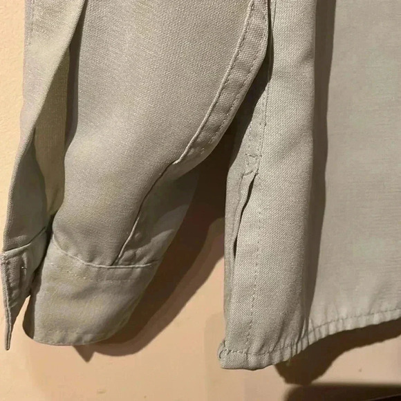 Apparenza Women's Small Sage Green Button-Up Blouse - Picture 6 of 8